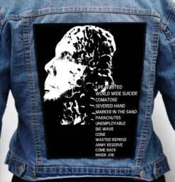 PEARL JAM 7 - Photo Quality Printed Back Patch