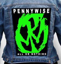 PENNYWISE 1 - Photo Quality Printed Back Patch