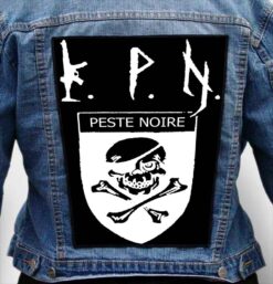 PESTE NOIR 3 - Photo Quality Printed Back Patch