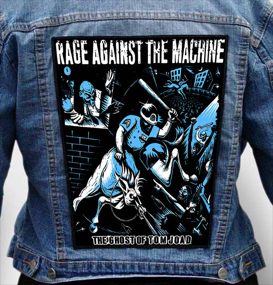 RAGE AGAINST MACHINE 1 - Photo Quality Printed Back Patch