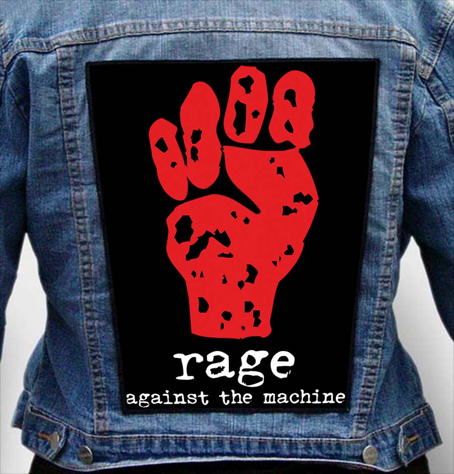 RAGE AGAINST MACHINE 7 - Photo Quality Printed Back Patch