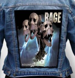 RAGE 1 - Photo Quality Printed Back Patch