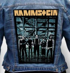 RAMMSTEIN 10 - Photo Quality Printed Back Patch