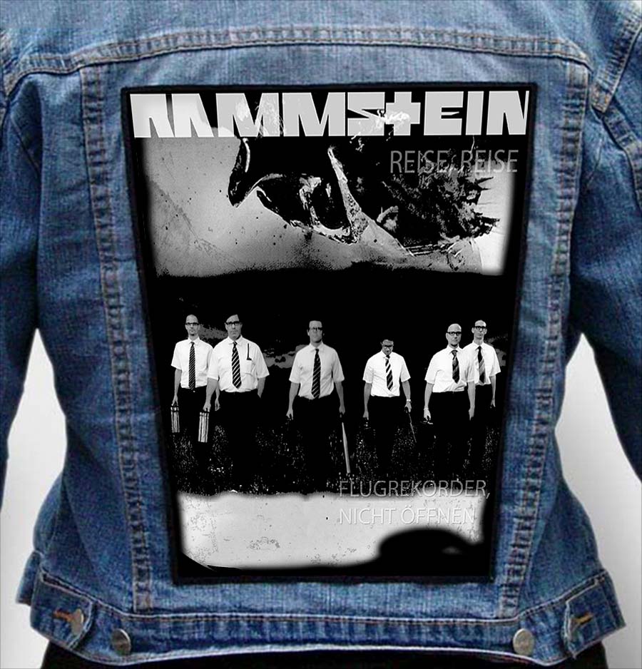 RAMMSTEIN 19 - Photo Quality Printed Back Patch