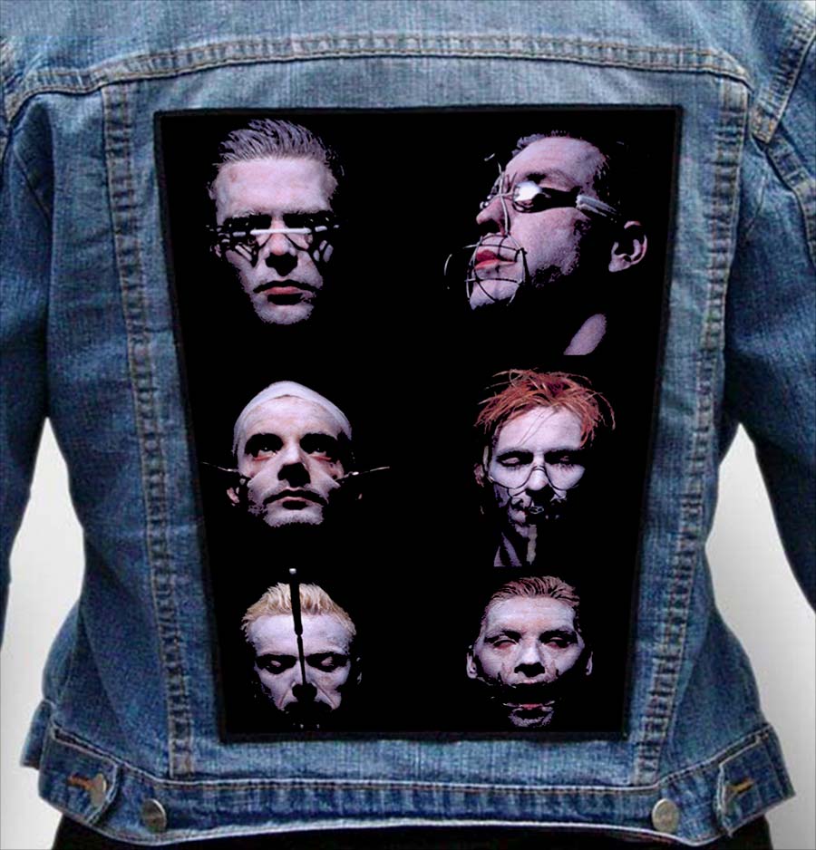RAMMSTEIN 23 - Photo Quality Printed Back Patch