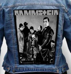 RAMMSTEIN 3 - Photo Quality Printed Back Patch