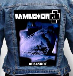 RAMMSTEIN 31 - Photo Quality Printed Back Patch