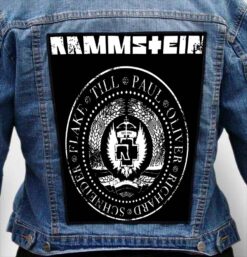 RAMMSTEIN 5 - Photo Quality Printed Back Patch