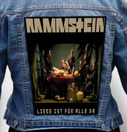 RAMMSTEIN 6 - Photo Quality Printed Back Patch