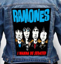 RAMONES 2 - Photo Quality Printed Back Patch