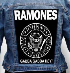 RAMONES 5 - Photo Quality Printed Back Patch