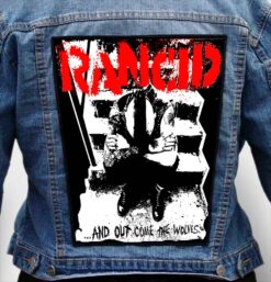 RANCID 5 - Photo Quality Printed Back Patch