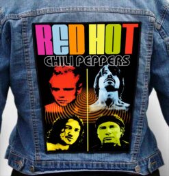 RED HOT CHILI PEPPERS 3 - Photo Quality Printed Back Patch