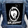 RISE AGAINST 1 - Photo Quality Printed Back Patch