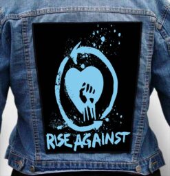 RISE AGAINST 4 - Photo Quality Printed Back Patch
