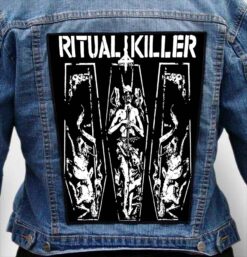 RITUAL KILLER 1 - Photo Quality Printed Back Patch