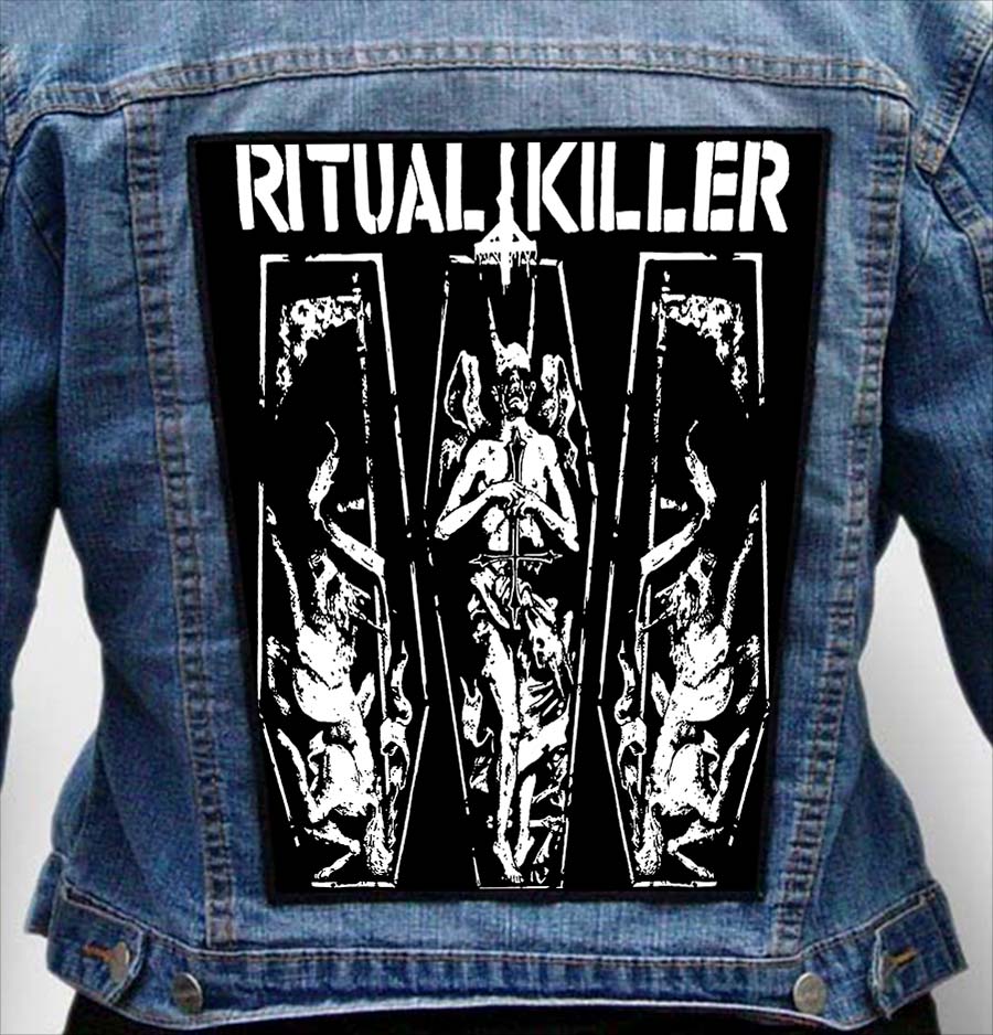RITUAL KILLER 1 - Photo Quality Printed Back Patch
