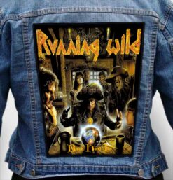 RUNNING WILD 3 - Photo Quality Printed Back Patch