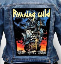RUNNING WILD 7 - Photo Quality Printed Back Patch