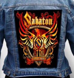 SABATON 13 - Photo Quality Printed Back Patch