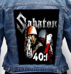 SABATON 2 - Photo Quality Printed Back Patch