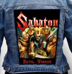 SABATON 25 - Photo Quality Printed Back Patch