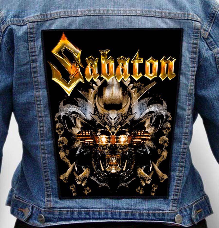 SABATON 26 - Photo Quality Printed Back Patch