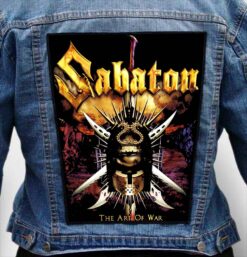 SABATON 28 - Photo Quality Printed Back Patch