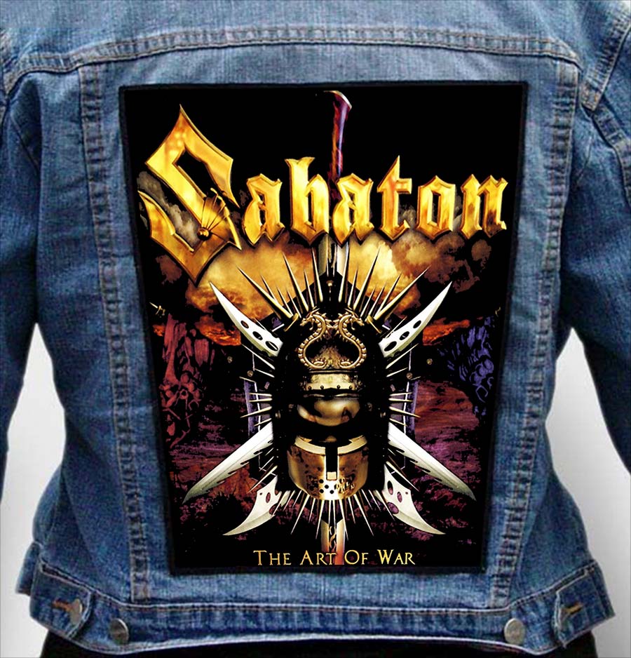 SABATON 28 - Photo Quality Printed Back Patch