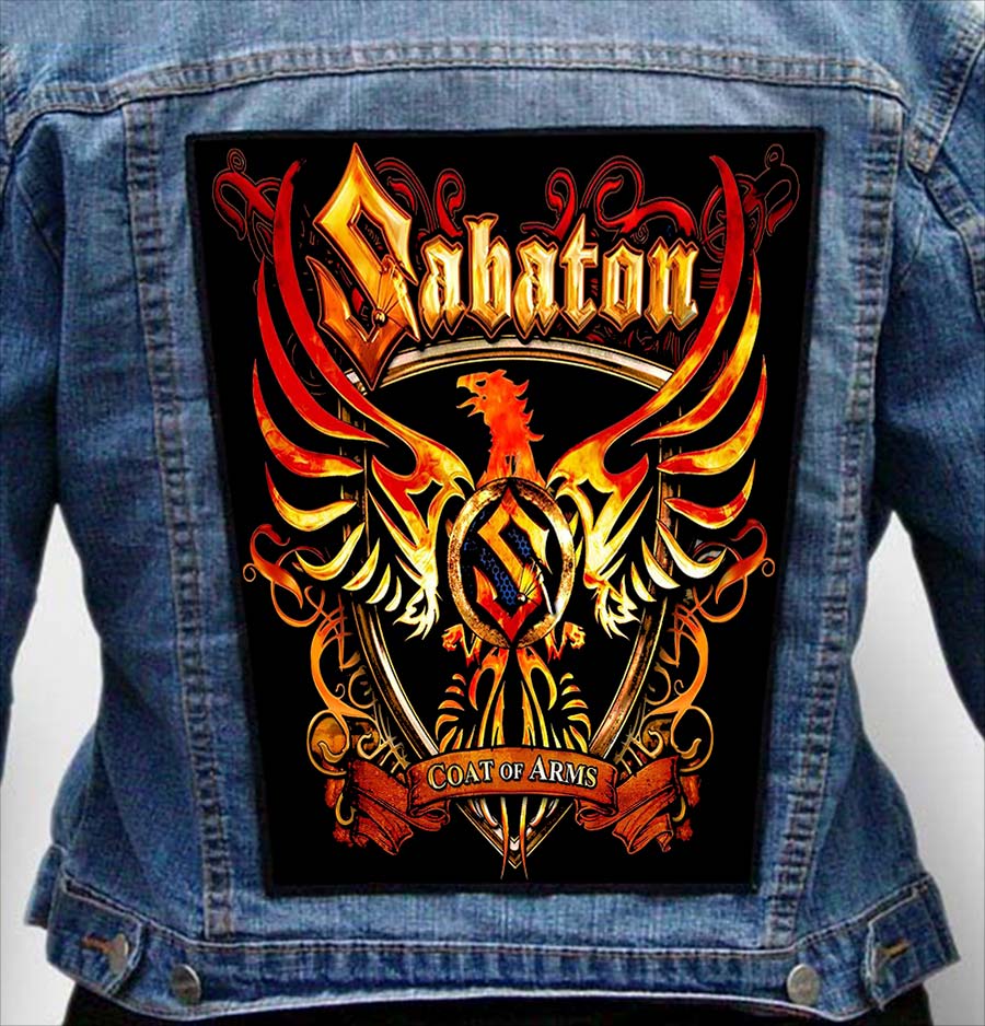 SABATON 29 - Photo Quality Printed Back Patch