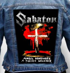 SABATON 3 - Photo Quality Printed Back Patch