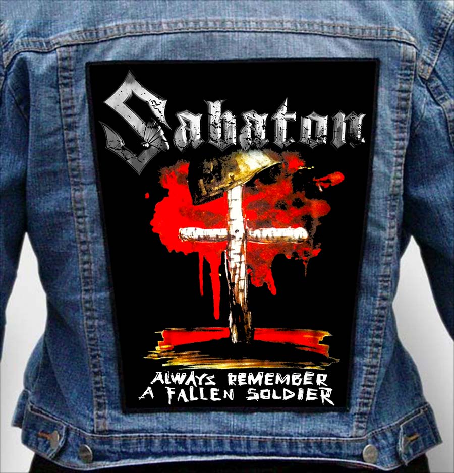 SABATON 3 - Photo Quality Printed Back Patch