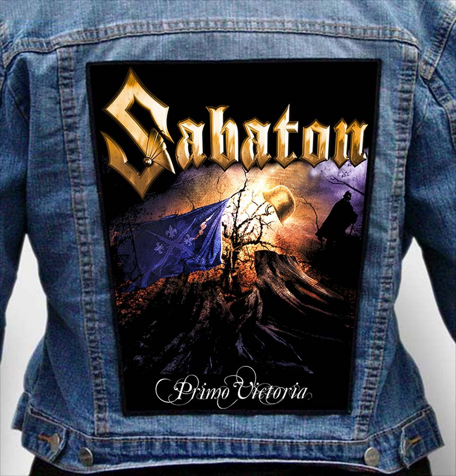SABATON 30 - Photo Quality Printed Back Patch