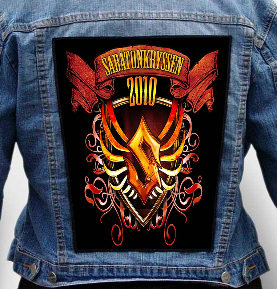 SABATON 4 - Photo Quality Printed Back Patch