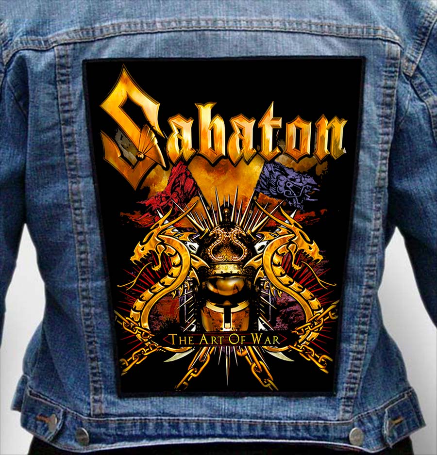 SABATON 6 - Photo Quality Printed Back Patch