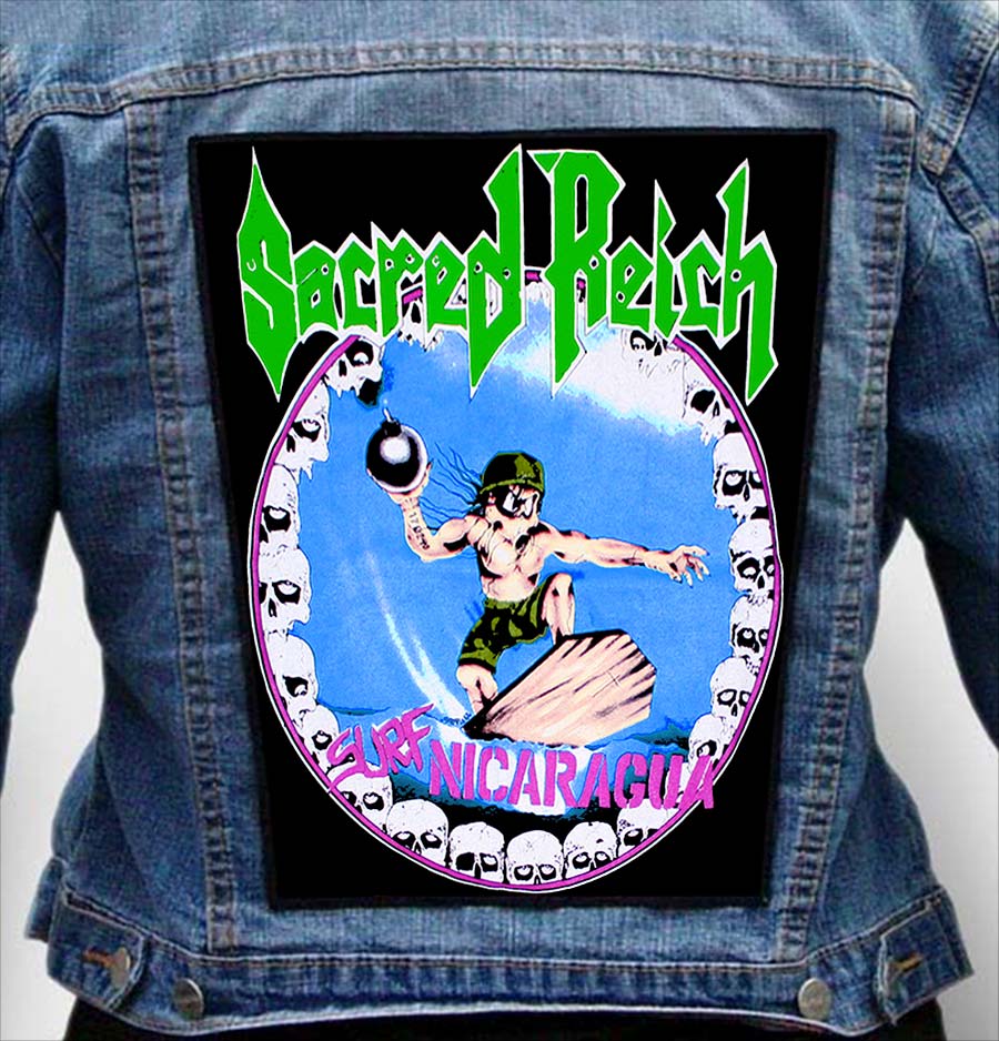 SACRED REICH 2 - Photo Quality Printed Back Patch