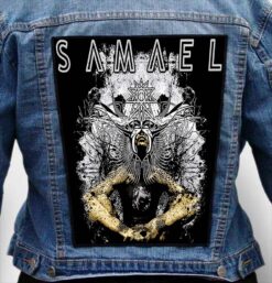 SAMAEL 2 - Photo Quality Printed Back Patch