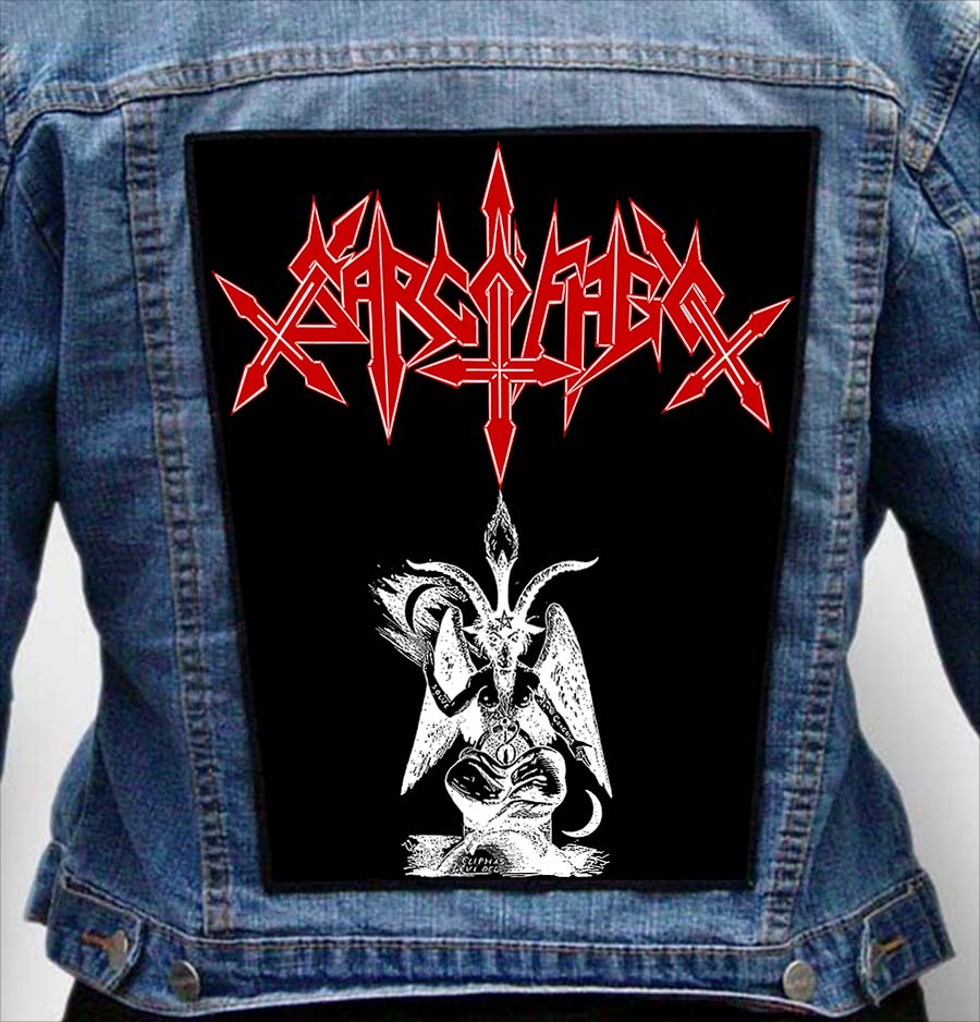 SARCOFAGO 2 - Photo Quality Printed Back Patch