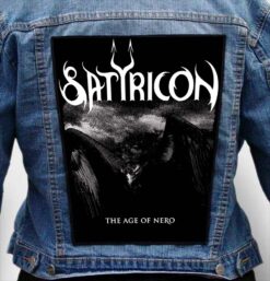 SATYRICON 10 - Photo Quality Printed Back Patch