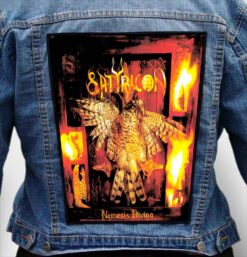 SATYRICON 8 - Photo Quality Printed Back Patch