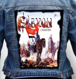 SAXON 2 - Photo Quality Printed Back Patch