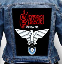 SAXON 6 - Photo Quality Printed Back Patch
