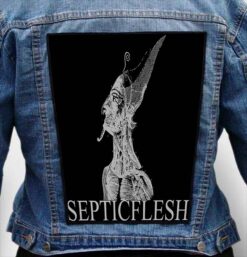 SEPTIC FLASH 1 - Photo Quality Printed Back Patch