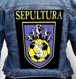 SEPULTURA 12 - Photo Quality Printed Back Patch