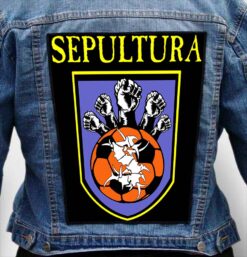 SEPULTURA 15 - Photo Quality Printed Back Patch