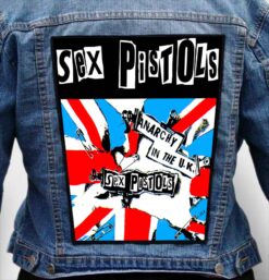 SEX PISTOLS 11 - Photo Quality Printed Back Patch