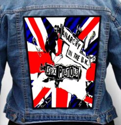 SEX PISTOLS 6 - Photo Quality Printed Back Patch