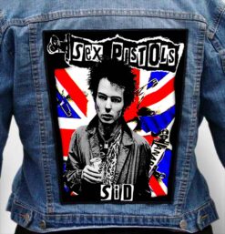 SEX PISTOLS 8 - Photo Quality Printed Back Patch