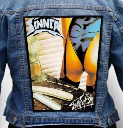 SINNER 1 - Photo Quality Printed Back Patch