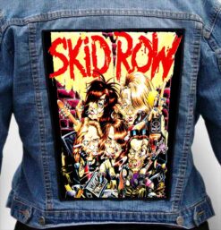 SKID ROW 3 - Photo Quality Printed Back Patch